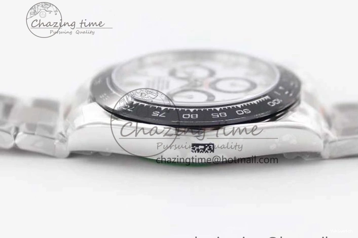 Edition Dial SS 116500 Daytona Best 904L Steel A7750 SS White Bracelet 1:1 TWF on 0108